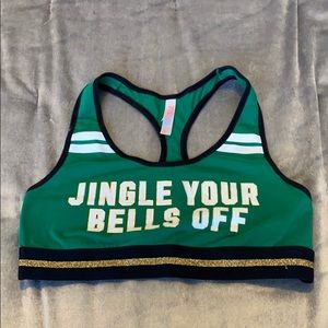 PINK Christmas Sports Bra